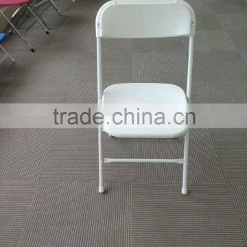 Hot Sale White Plastic Folding Chair for wedding/party