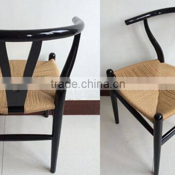 cheap wood wishbone Y chair in high quality