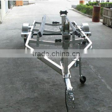 Aluminum Bunk Boat Trailer With Single Axles