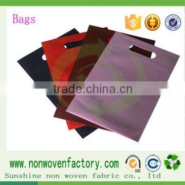 PP Nonwoven 80gsm to Die-cut Handle Shopping Bag photo-3