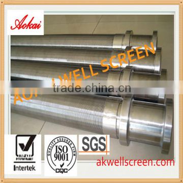 Johnson screen pipe/Bend wedge wire screen/wedge wire screen pipe/ drilling well