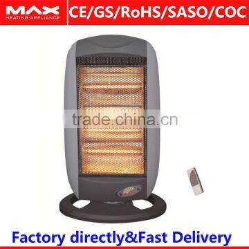 home use halogen heater with electrical 1600W