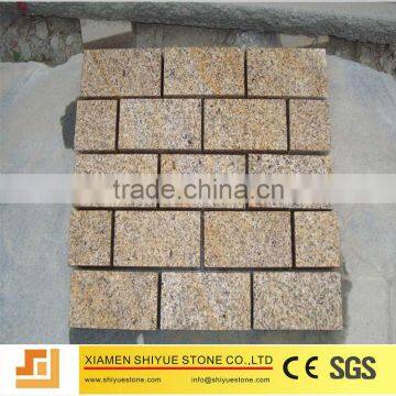 China Natural Rusty Yellow Paving Stone