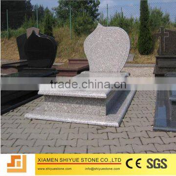 Pink Granite Cheap Tombstone photo-6