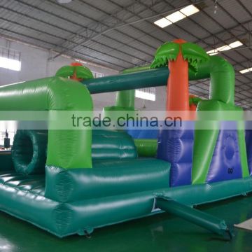 2016 New Style Palm Tree Inflatable Obstacle Course For Sale