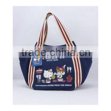 medium size canvas hello Kitty shoulder bag