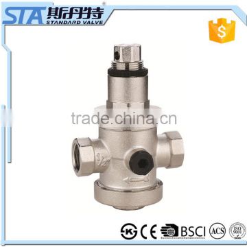 ART.5065 Direct factory sale reasonable price forged brass air steam water pressure reducing limited relief valve