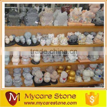 Chinese stone mini statue, table decoration statue on sale