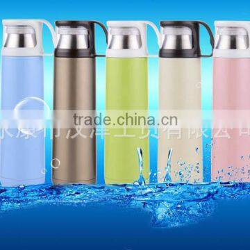 Yongkang outdoor vacuum stainless steel mug new bullet accompanying motion mug