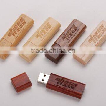 Wooden Usb Drive With Rounded Rectangle photo-3