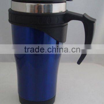 stainless steel auto mug 450ml mug color printing