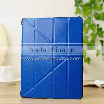 Slim leather Clam Shell Smart case cover for ipad air