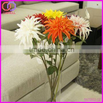 PU artificial fake dahlia wholesale