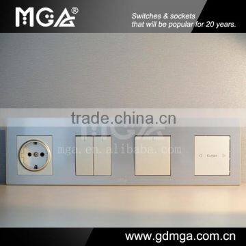 switches and sockets in any combination