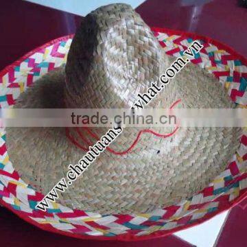 cowboy sombrero straw hat