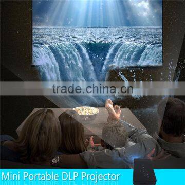 P8 RK3128 Micro Projector P8 DLP Mini Quad Core 1g 8g CPU 2.4G & 5.8G Dual-band Wifi Android Mini Projector photo-5