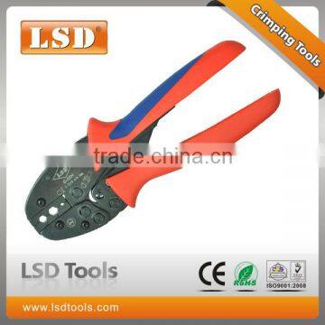CE ROHS experience production for 10years LSDgood qutails pliers for coax crimping S-02H rg58 rg59 ratchet hand crimping tools