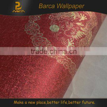 High-end beautiful designer PVC wallcovering 3d ceiling wallpaper