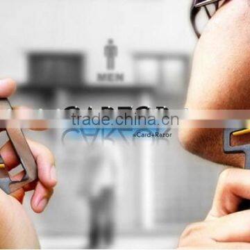 card razor shaver