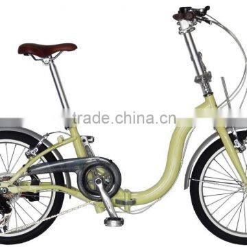 AiBIKE - Step Easy - 20 inch 7 speed low step folded bike