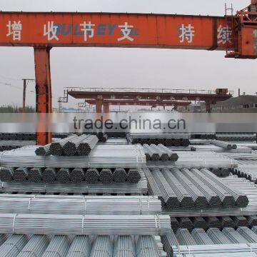EN10219 DN150 6'' Q195 Q235 Hot Dip Galvanized Round ERW Mild Steel Pipe