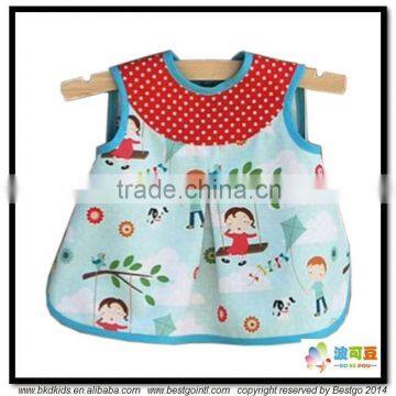 BKD soft cotton pretty sleeve baby bibs