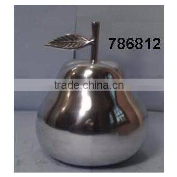 Aluminium Metal Pear for Home Decoration Mirror Polish