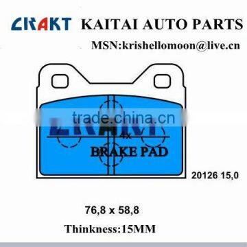 HIGH QUANTY BRAKE PAD FOR AUDI CITROEN