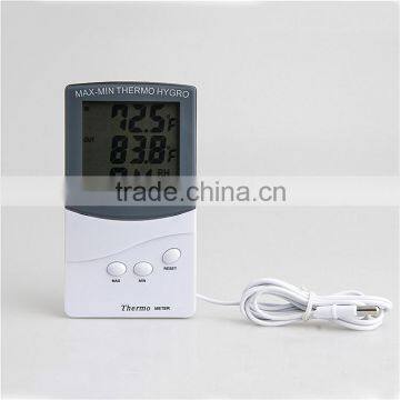 Indoor Outdoor Thermo Hygrometer Min Max Thermo Hygrograph photo-6