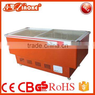 PD-180R supermarket double glass door produce coolers 428L