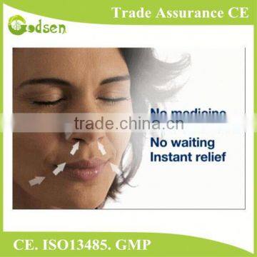 CE FDA certificates breathe clear nasal strips for sleep better