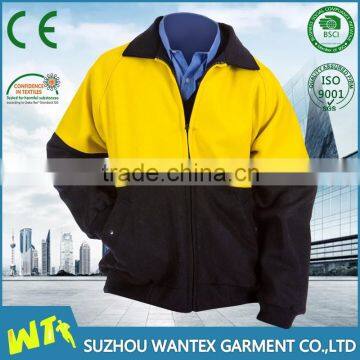 new two tone high visibility windstopper polar fleece jacket