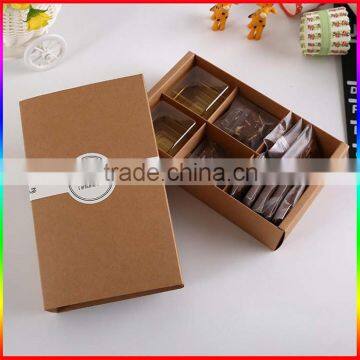 Guangzhou kraft paper box factory macaron packaging cookie box