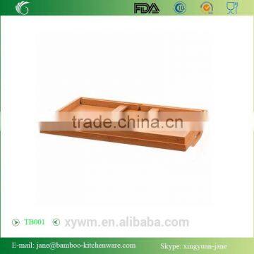 Bamboo Bed and Breakfast Tray With Folding Legs photo-3