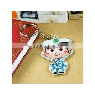 promotional item trolley coin keychain with custom logo made in China