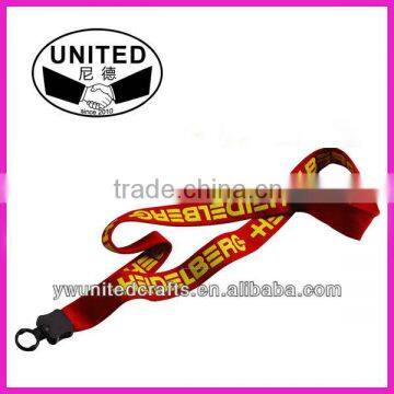 Custom printed neck lanyards with detachable buckle