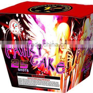 1.2"25S Fairy Firework Cakes/Fan Shape