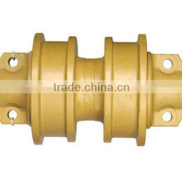 Double flange bottom roller for D7G bulldozer,D7G bottom roller,D7G dozer roller,D7G undercarriage roller,undercarriage parts