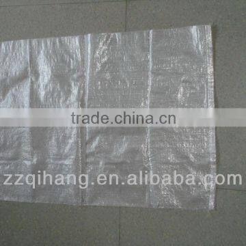 Enviromental reusable clear handle pp woven bag