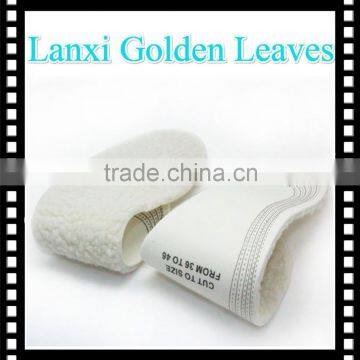 Black Fleece Against the Cold Latex Foam Warm Insole for Winter Use photo-4