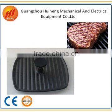 Hot selling round cast iron plate for bbq manufacturer