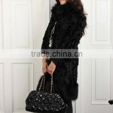 SC10 wholesale sheep fur coat