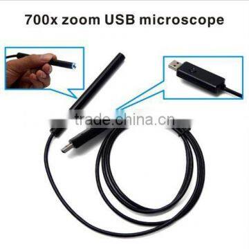 Diameter 10mm Portable Waterproof 4LED Light Electron Microscope Price photo-2