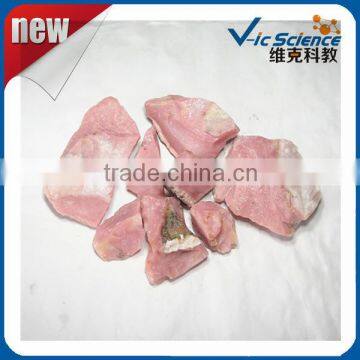 Natural Pink Opal Rough Stone Teaching Specimens Pink Opal Raw Materials Price
