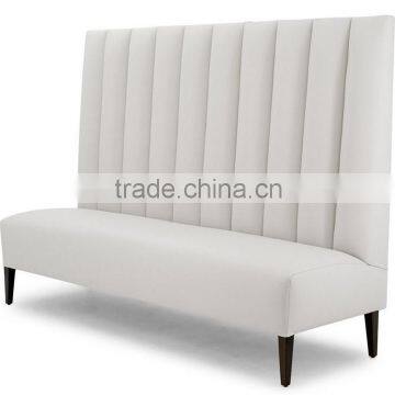 Elegant style leather booth sofa banquette seating restaurant booths for sale