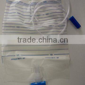 Medical disposable drainage collection urine bag