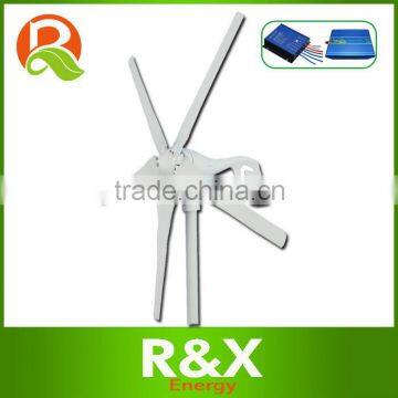 Wind turbine generator 600w max horizontal wind generator+wind controller+600w off grid inverter.