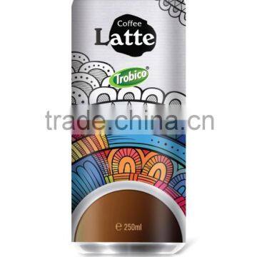 250ml canned Latte Coffee