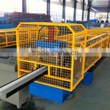 Metal gutter roll forming machine