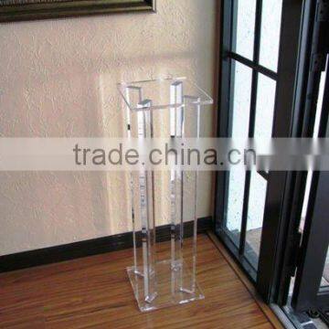 Cube decorative vase stand/flower vase pedestal